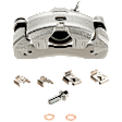 2-Wheel Set Front Brake Kit With Calipers, 239.8 mm FWD, Includes (2) Brake Caliper, (2) Brake Disc and (1) Brake Pad Set