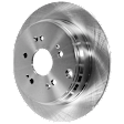 KIT-062224-150 2-Wheel Set Rear Brake Disc and Pad Kit, Plain Surface 5 Lugs 304.55 mm Ceramic, Includes (2) Brake Disc and (1) Brake Pad Set