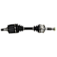 2001 Toyota Tacoma - 4-Piece Kit Front, Driver and Passenger Side Suspension Kit, Four Wheel Drive, With Automatic Disconnecting Differential,  Includes (2) Axle Assembly and (2) Wheel Hub