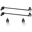 4-Piece Kit Front Suspension Kit, Includes (2) Ball Joint and (2) Sway Bar Link