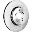 KIT-062224-39 2-Wheel Set Front Brake Disc and Pad Kit, Plain Surface 5 Lugs 311.91 mm Ceramic, Includes (1) Brake Pad Set and (2) Brake Disc