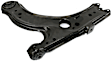 8-Piece Kit Front, Driver and Passenger Side Axle Assembly with Brake Discs, Brake Pad Set, and Control Arms, FWD