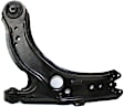 8-Piece Kit Front, Driver and Passenger Side Axle Assembly with Brake Discs, Brake Pad Set, and Control Arms, FWD