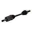 9-Piece Kit Front, Driver and Passenger Side Axle Assembly - New 9-Piece Kit, 3.0L, 6Cyl, Includes (2) Brake Disc, (1) Brake Pad Set, (4) Control Arm and (2) Axle Assembly