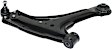 8-Piece Kit Front, Driver and Passenger Side Axle Assembly, Wheel Drive, Includes Brake Discs, Brake Pad Sets, and Control Arms