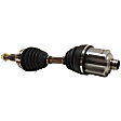 8-Piece Kit Front, Driver and Passenger Side Axle Assembly, Wheel Drive, Includes Brake Discs, Brake Pad Sets, and Control Arms