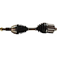 8-Piece Kit Front, Driver and Passenger Side Axle Assembly, Wheel Drive, Includes Brake Discs, Brake Pad Sets, and Control Arms