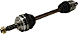 2003 Acura TL Base - 8-Piece Kit Front, Driver and Passenger Side Axle Assembly, New, 3.2L 6Cyl  Includes (2) Axle Assembly, (2) Brake Disc, (1) Brake Pad Set, and (2) Control Arm