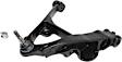 7-Piece Kit Front, Driver and Passenger Side, Lower Control Arm Kit, Includes (2) Axle Assembly, (2) Brake Disc, (1) Brake Pad Set, and (2) Control Arm