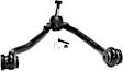 9-Piece Kit Front, Driver and Passenger Side, Upper and Lower Control Arm, Rear Wheel Drive, includes Axle Assembly, Brake Discs, and Brake Pad Set