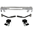 5-Piece Kit Front, Driver and Passenger Side Bumper Bracket, (1) Bumper and (4) Bumper Bracket