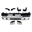 8-Piece Kit, Front Bumper, Paint to Match, Includes (1) Bumper, (4) Bumper Bracket, (2) Fog Light, and (1) Valance