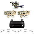 2012 Ford F-150 - 6-Piece Kit Tailgate Latch, Standard Cab Pickup, New Body Style Includes (2) Tailgate Cable, (1) Tailgate Handle, and (3) Tailgate Latch