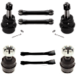 8-Piece Kit Front, Driver and Passenger Side, Upper and Lower Control Arm, Includes (4) Control Arm and (4) Ball Joint