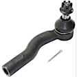 6-Piece Kit Front, Driver and Passenger Side, Lower, Frontward and Rearward Control Arm, includes (4) Control Arm and (2) Tie Rod End