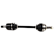 6-Piece Kit Front, Driver and Passenger Side Axle Assembly, includes (2) Axle Assembly, (2) Wheel Bearing, and (2) Wheel Hub, 4 Cyl., 2.4L Engine
