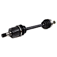 6-Piece Kit Front, Driver and Passenger Side Axle Assembly, includes (2) Axle Assembly, (2) Wheel Bearing, and (2) Wheel Hub, 4 Cyl., 2.4L Engine