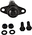 6-Piece Kit Front, Driver and Passenger Side, Lower, Rearward Control Arm Includes (2) Ball Joint, (2) Control Arm, and (2) Wheel Bearing