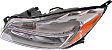 2-Piece Kit Driver Side Halogen Headlight, With bulb(s), Sedan, OE Replacement, Includes (1) Fog Light and (1) Headlight