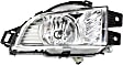 2-Piece Kit Driver Side Halogen Headlight, With bulb(s), Sedan, OE Replacement, Includes (1) Fog Light and (1) Headlight