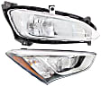 2-Piece Kit Passenger Side Halogen Headlight, With bulb(s), OE Replacement, CAPA Certified, Includes (1) Fog Light and (1) Headlight