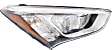 2-Piece Kit Passenger Side Halogen Headlight, With bulb(s), OE Replacement, CAPA Certified, Includes (1) Fog Light and (1) Headlight
