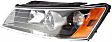 2-Piece Kit Driver Side Halogen Headlight, With bulb(s), OE Replacement, Includes (1) Fog Light and (1) Headlight
