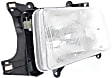 2-Piece Kit Driver Side Halogen Headlight, With bulb(s), Mounts on Bumper, OE Replacement, Includes (1) Headlight and (1) Turn Signal Light
