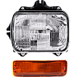 2-Piece Kit Driver Side Halogen Headlight, With bulb(s), For Models With NAL Brand Lamps Model, OE Replacement, Includes (1) Headlight and (1) Turn Signal Light