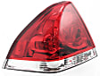 3-Piece Kit, Rear Primed Bumper Cover, Includes (1) Bumper Cover and (2) Tail Light