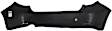 2008-2011 Subaru Impreza - 3-Piece Kit, Rear Primed Bumper Cover, Hatchback, Canada or USA Built Vehicle, For Models Without Sport Package, Includes (1) Bumper Cover and (2) Bumper Reflector