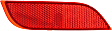 2008-2011 Subaru Impreza - 3-Piece Kit, Rear Primed Bumper Cover, Hatchback, Canada or USA Built Vehicle, For Models Without Sport Package, Includes (1) Bumper Cover and (2) Bumper Reflector