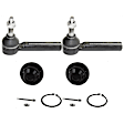 4-Piece Kit Front, Driver and Passenger Side Suspension Kit, Includes (2) Ball Joint and (2) Tie Rod End