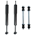 4-Piece Kit Front Suspension Kit, Includes (2) Shock and (2) Sway Bar Link