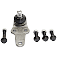 4-Piece Kit Front, Driver and Passenger Side Suspension Kit, Includes (2) Ball Joint and (2) Sway Bar Link