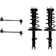 4-Piece Kit Rear Sway Bar Link, Includes (2) Sway Bar Link and (2) Shock Absorber and Strut Assembly