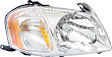 2-Piece Kit Passenger Side Halogen Headlight, With bulb(s), OE Replacement, Includes (1) Fog Light and (1) Headlight