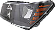 2-Piece Kit Driver Side Halogen Headlight, With bulb(s), OE Replacement, Includes (1) Fog Light and (1) Headlight