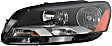 2-Piece Kit Driver Side Halogen Headlight, With bulb(s), OE Replacement, Includes (1) Fog Light and (1) Headlight