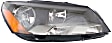 2-Piece Kit Passenger Side Halogen Headlight, With bulb(s), OE Replacement, CAPA Certified, Includes (1) Fog Light and (1) Headlight
