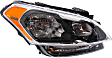 2-Piece Kit Passenger Side Halogen Headlight, With bulb(s), OE Replacement, Includes (1) Fog Light and (1) Headlight