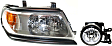 2-Piece Kit Passenger Side Halogen Headlight, With bulb(s), OE Replacement, Includes (1) Fog Light and (1) Headlight