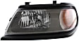 2-Piece Kit Driver Side Halogen Headlight, With bulb(s), OE Replacement, Includes (1) Fog Light and (1) Headlight