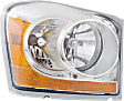2004 Dodge Durango - 4-Piece Kit Driver and Passenger Side Halogen Headlight, With bulb(s), OE Replacement,  Includes (2) Fog Light and (2) Headlight