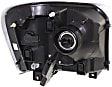 2004 Dodge Durango - 4-Piece Kit Driver and Passenger Side Halogen Headlight, With bulb(s), OE Replacement,  Includes (2) Fog Light and (2) Headlight