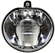 2004 Dodge Durango - 4-Piece Kit Driver and Passenger Side Halogen Headlight, With bulb(s), OE Replacement,  Includes (2) Fog Light and (2) Headlight