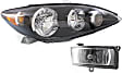 2-Piece Kit Passenger Side Halogen Headlight, With bulb(s), USA Built Vehicle, OE Replacement, Includes (1) Fog Light and (1) Headlight