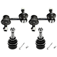 4-Piece Kit Front Suspension Kit, Includes (2) Ball Joint and (2) Sway Bar Link