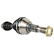4-Piece Kit Front, Driver and Passenger Side Axle Assembly, New Kit FWD, includes (2) Axle Assembly and (2) Wheel Hub