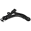 4-Piece Kit Front, Driver and Passenger Side Fully Loaded Strut Includes (2) Control Arm and (2) Shock Absorber and Strut Assembly